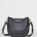 Handtasche ASTOR – vollnarbiges Rindsleder – schwarz