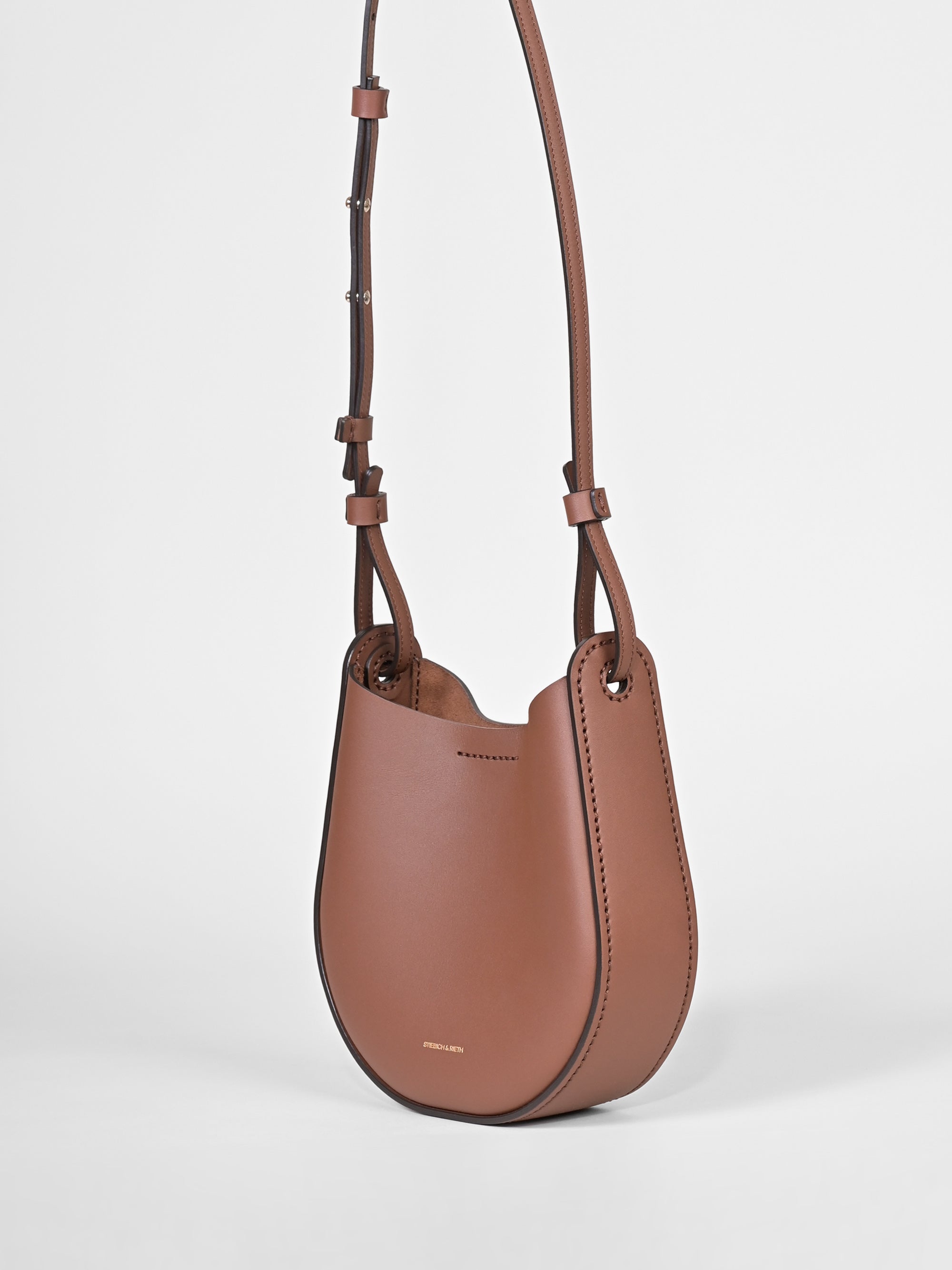Umhängetasche ANAÏS – vollnarbiges Rindsleder – cognac