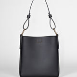 Handtasche EASY – vollnarbiges Rindsleder – schwarz