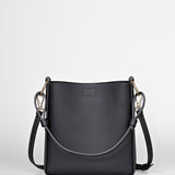 Handtasche EASY – vollnarbiges Rindsleder – schwarz