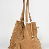 HALIFAX fringe - honey suede