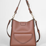 Handtasche HENDRIX – vollnarbiges Rindsleder – cognac