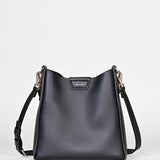 Handtasche HENDRIX SOFT – genarbtes Rindsleder – schwarz
