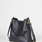 Handtasche HENDRIX SOFT – genarbtes Rindsleder – schwarz