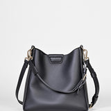 Handtasche HENDRIX SOFT – genarbtes Rindsleder – schwarz