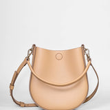 Handtasche LOOP – vollnarbiges Rindsleder – caramel