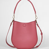 Handtasche LOOP – vollnarbiges Rindsleder – rot