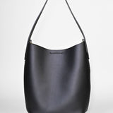 Shopper ORBIT – vollnarbiges Rindsleder – schwarz