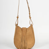 POPPY fringe - honey suede