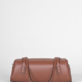 Schultertasche VERTIGO - vollnarbiges Rindsleder - cognac